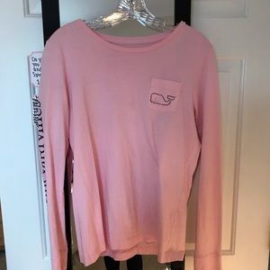VINEYARD VINES Pink long sleeve